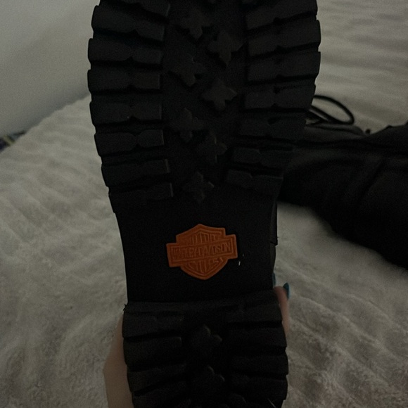 Harley Davidson short Leather boots - Picture 3 of 6